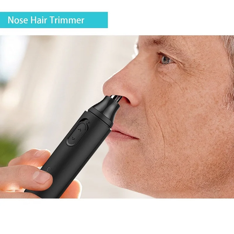 

Electric Nose Hair Trimmer Shaving Safe Face Care Hair Removal Nasal Wool Implement Nose Hair Cut Trimer Clipper for Men/Women