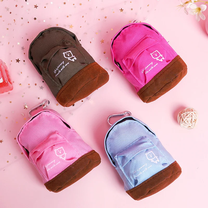 Модный портативный рюкзак сумка для монет кошелек сумочка женщин и мужчин