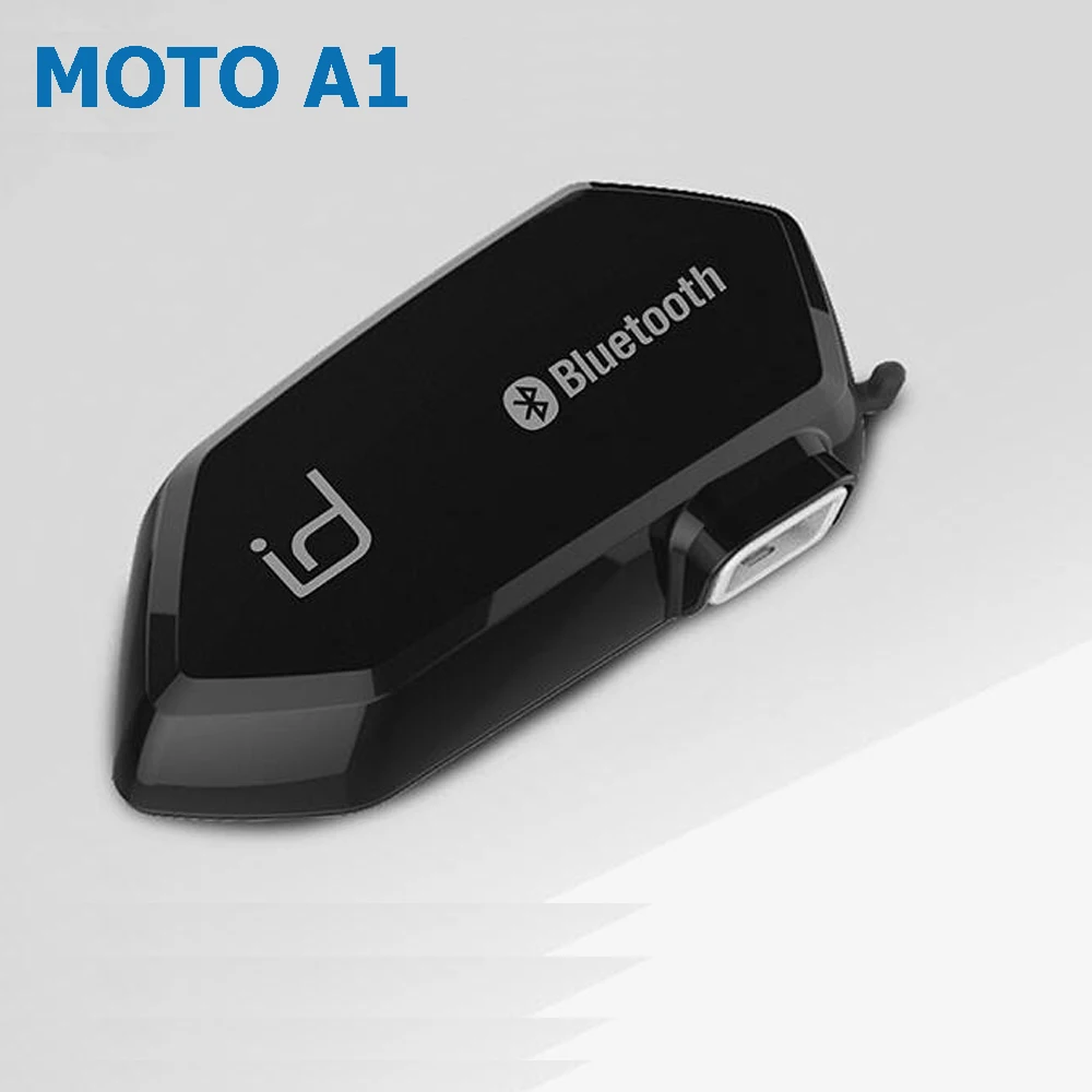 Мотоциклетная гарнитура Moto A1 IPX6 водонепроницаемая с микрофоном и Bluetooth Comunicador