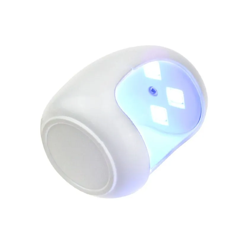 1 шт. мини Сушилка для ногтей типа Q 3w UV LED Портативный USB кабель двойной светильник