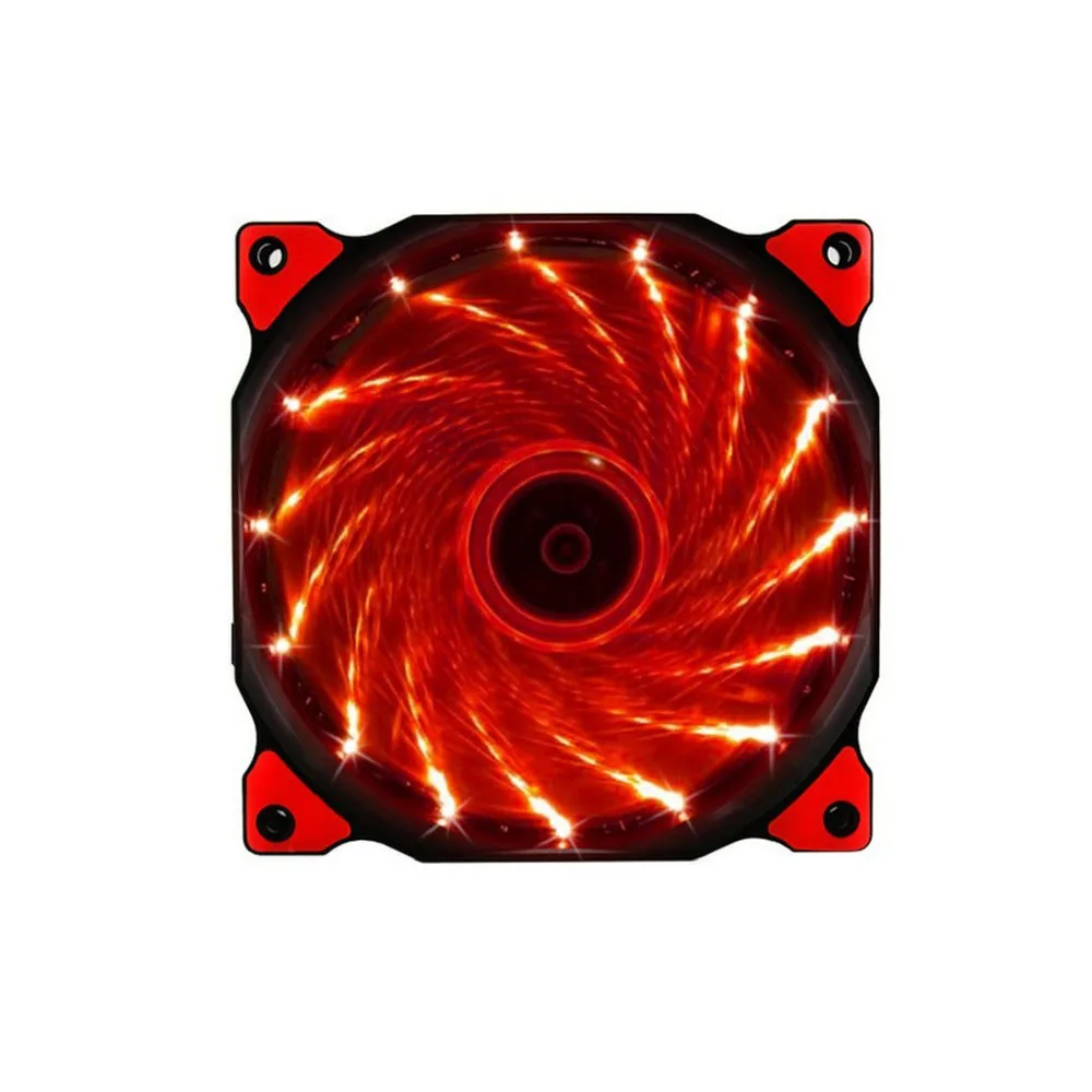 Светодиодный вентилятор для ноутбука DIY 12V 120x120mm Neon Clear PC чехол для компьютера