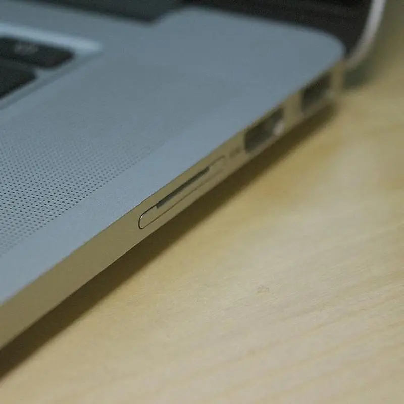 Original BaseQi Aluminum MiniDrive Micro SD Card Adapter CardReader Ninja Stealth Drive for Macbook Pro Retina 15