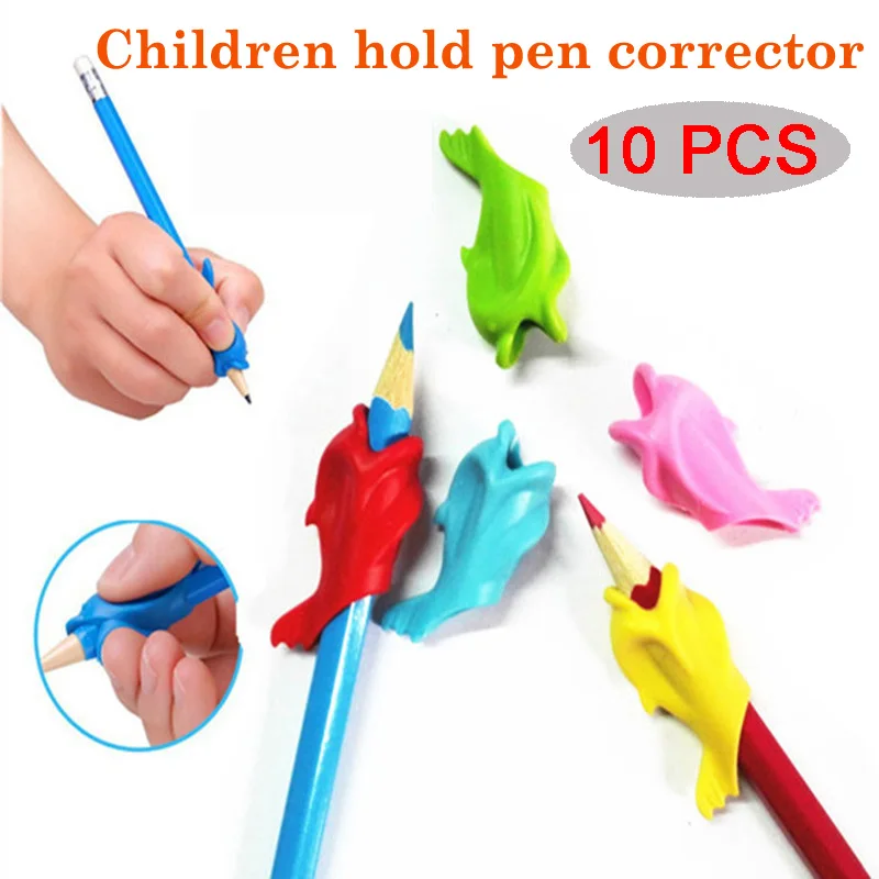 10 шт./лот силиконовая обучающая игрушка для детей инструмент письма и коррекции