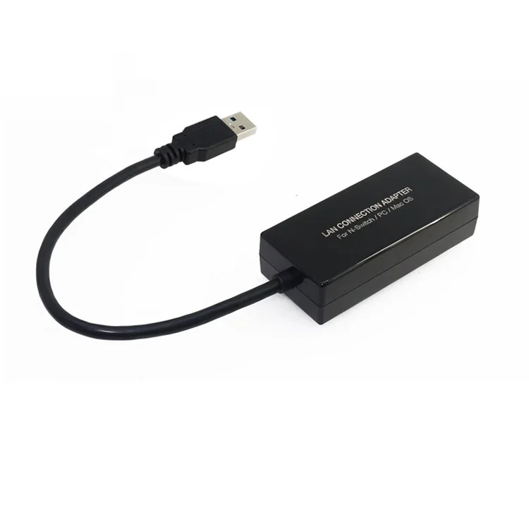 Адаптер Ethernet сетевой с USB 3 0 на RJ45 1000 Мбит/с LAN гигабитный адаптер для Nintendo Switch NS/PC/MAC