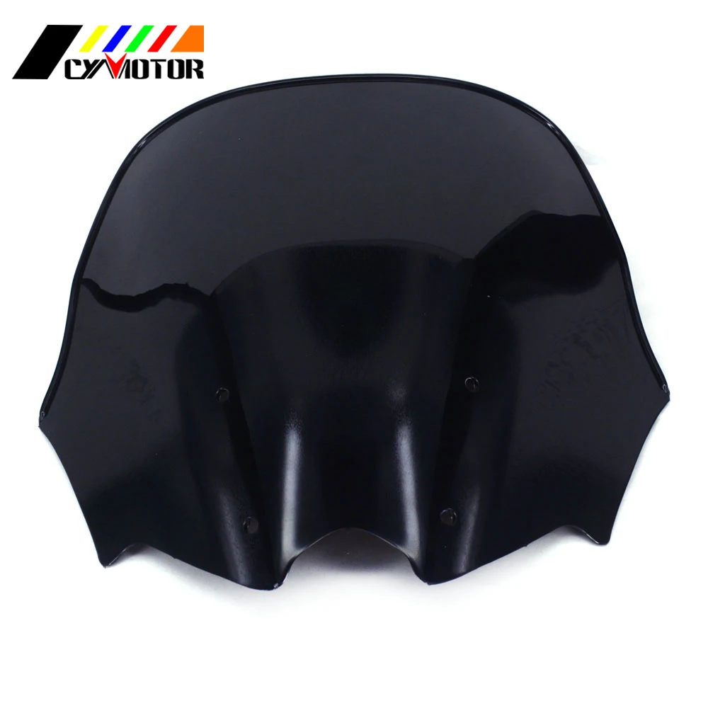 Лобовое стекло мотоциклетное черное для Harley NC700S NC750S NC 700 750 S 2012 2013 2014 12 13 14|Козырьки