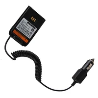 12v radio battery eliminator car charger adaptor for hyt hytera pd680 pd500 pd560 pd660 walkie talkie 7 4v 1500mah battery