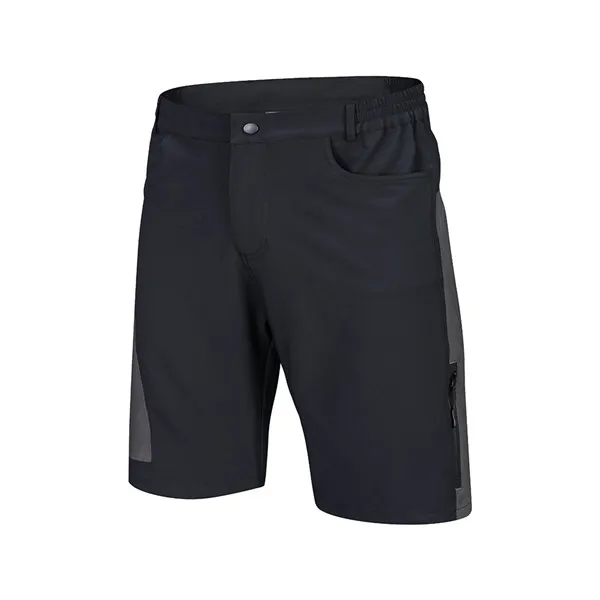 XS-XL Для Мужчин велосипедные шорты полиэстер Спорт на открытом воздухе горные шорты для женщин дышащие свободные Fit шорты для велосипедистов MTB Culotte Ciclismo Hombre - Цвет: Серый