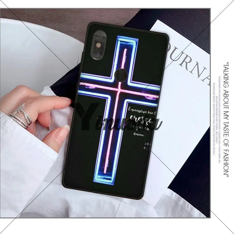 Чехол для телефона Yinuoda Bible Иисус Христос христианский крест чехол Redmi 5 plus Note Xuiaomi