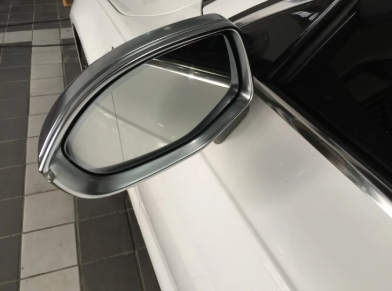 Для Audi A7 S7 Тип 4G8 матовое хромированное зеркало заднего вида Боковая дверь Зеркало крыло зеркало Крышка Замена автомобильные аксессуары
