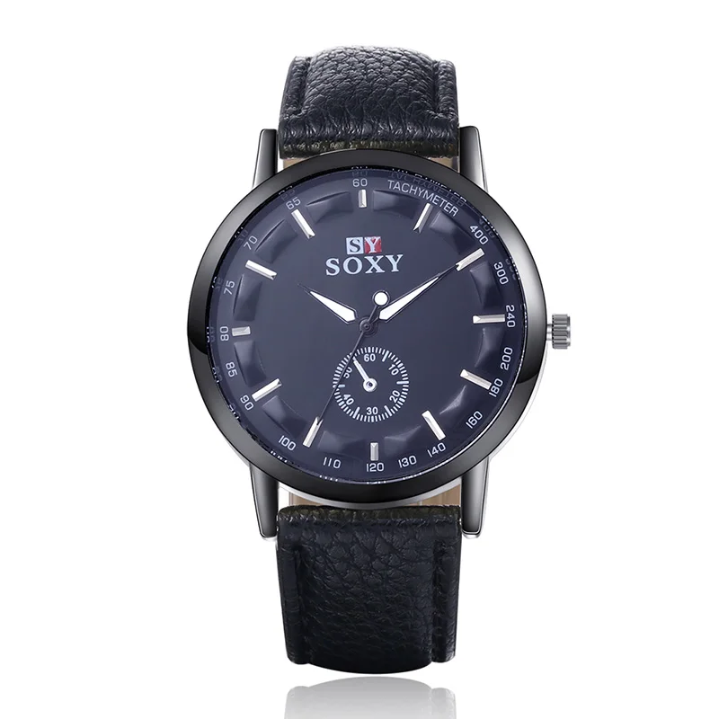 

Hot Sale SOXY Luxury Brand Quartz Watches Men Wrist Watch Fashion Leather Sport Casual Watch Hombre Hour Clock Relogio Masculino