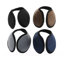 1pcs blackcoffeegraynavy blue earmuff unisex earmuff winter ear muff wrap band ear warmer earlap gift apparel accessories