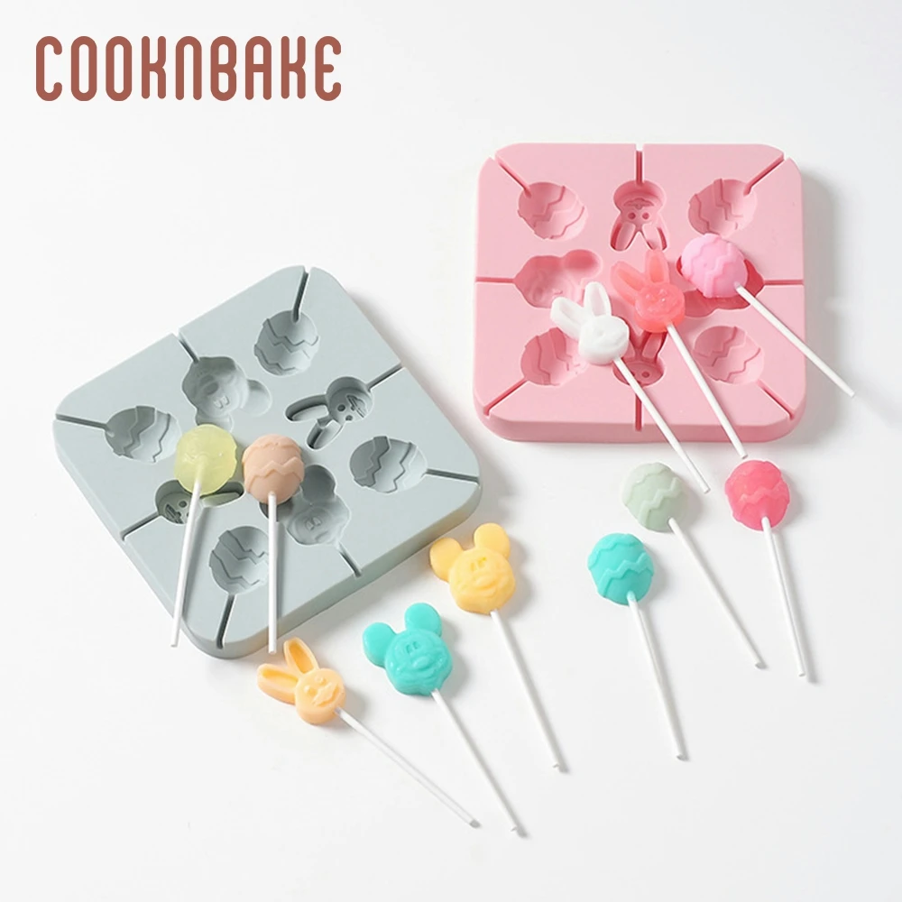 Форма из силикона COOKNBAKE для леденцов, шоколадных конфет, пирожных, мороженого, желей, декорации торта.