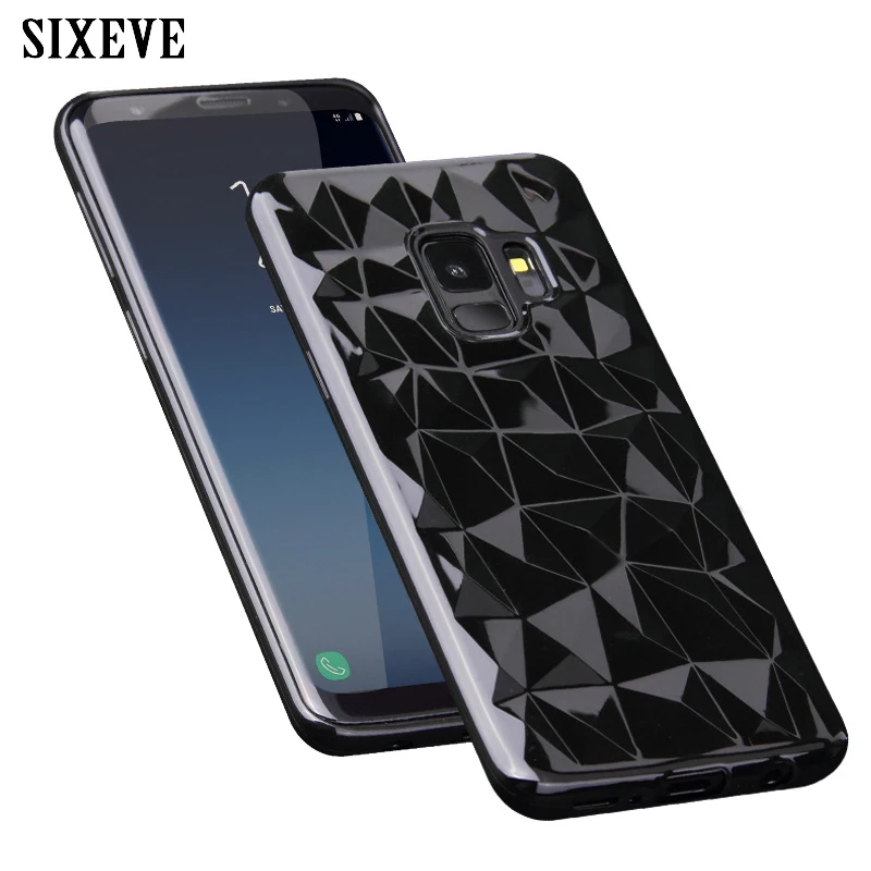 Diamond Silicon Soft TPU Case For Samsung Galaxy S8 S9 Plus S7 Edge Note 8 9 J7 J5 J3 Pro J2 Prime 2017 J4 J6 J8 A6 A8 2018 |