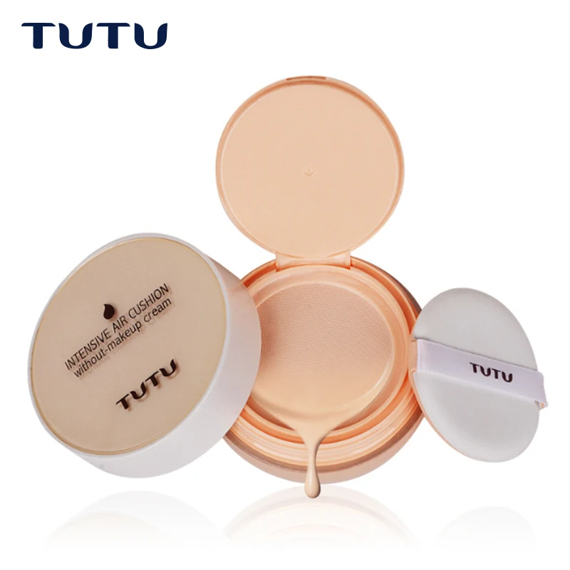 Набор для макияжа TUTU Naked макияж BB крем с буфами 7 в 1 блестящий твердый и