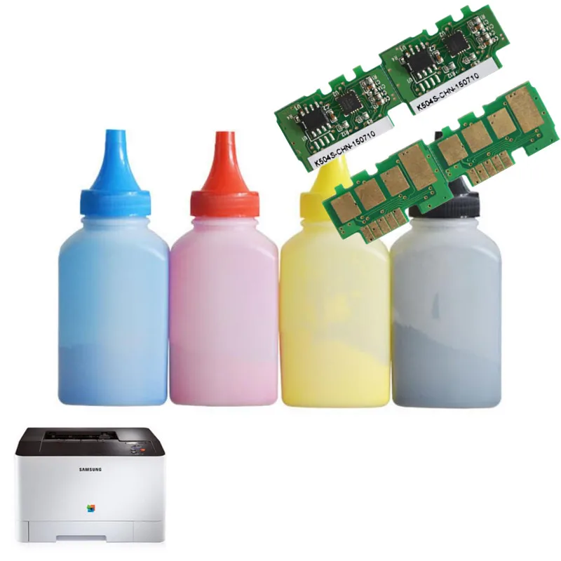 4X color toner + chips for Samsung CLTM-506-L K506 CLX 6260 CLT506 S CLT-K506-L CLT M 506-L 506 /ELS | Компьютеры и офис