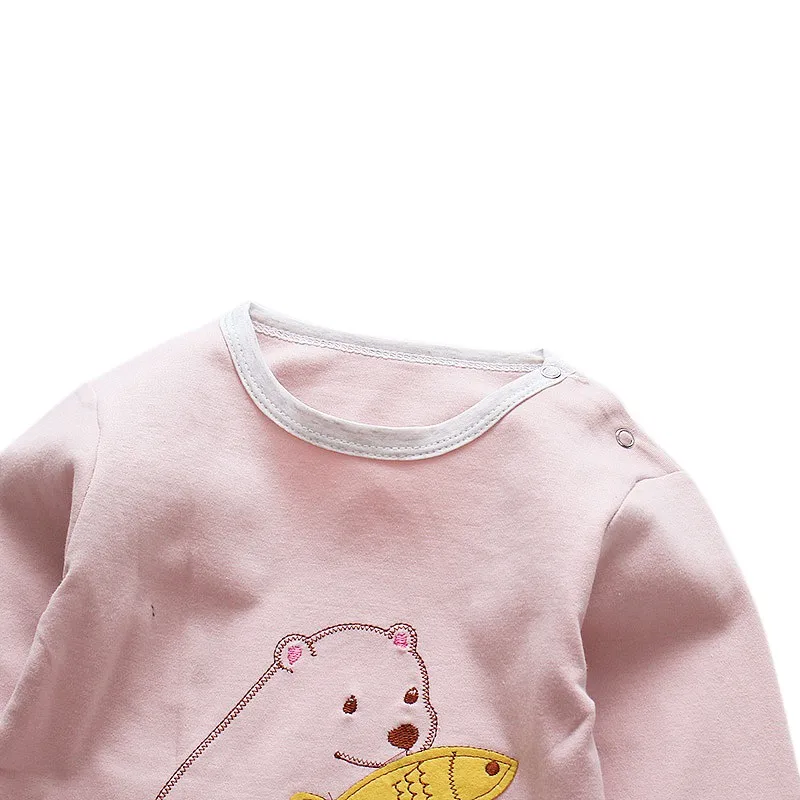 Пижамные комплекты для мальчиков и девочек От 1 до 4 лет Пижамный костюм из 2