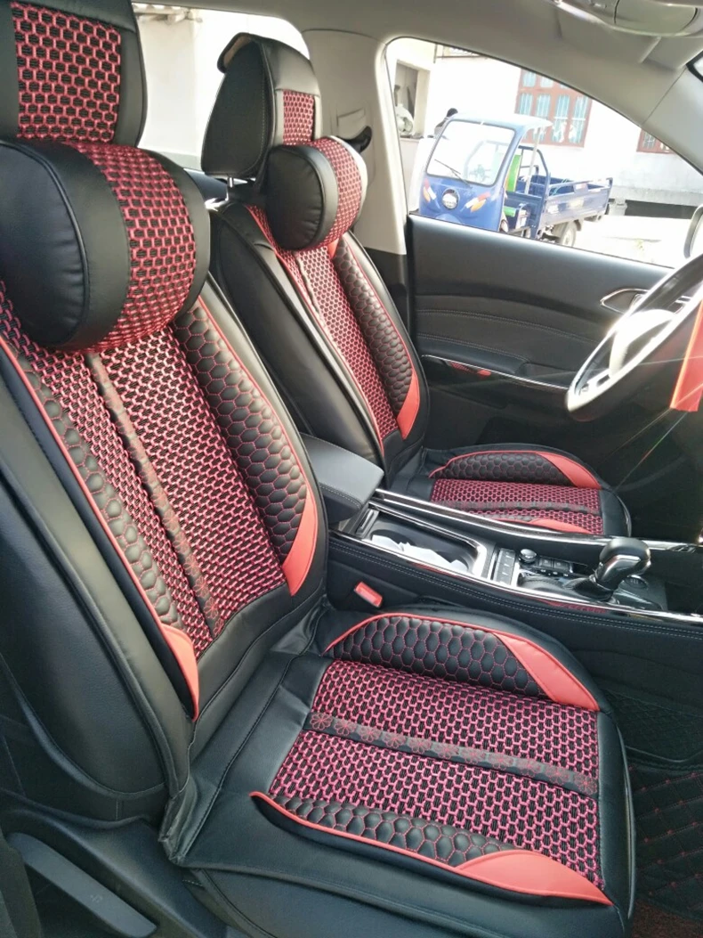 5 сидений автомобиля чехлы на сиденья для Geely Emgrand EC7 X7 FE1 ZOTYE T300 T500 T600 T700 T800 Z200 Z200HB Z300 Z360 Z500 Z560 Z700 SR7 SR9
