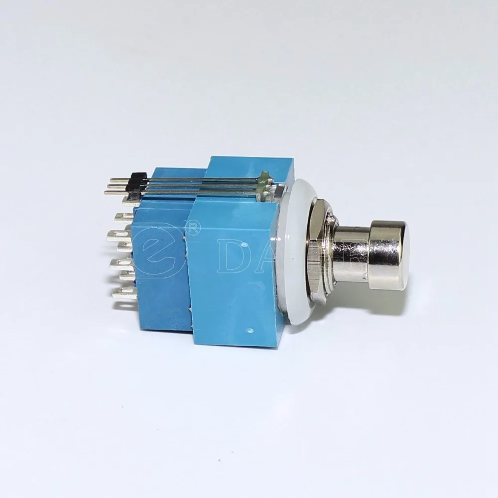 1 шт. AC 125V 4 Amp 250V 2A 30VDC кнопочный переключатель 9 контактов с фиксацией 21 мм 3PDT ножные переключатели Вкл/вкл 3 полюса с двухцветным светодиодный
