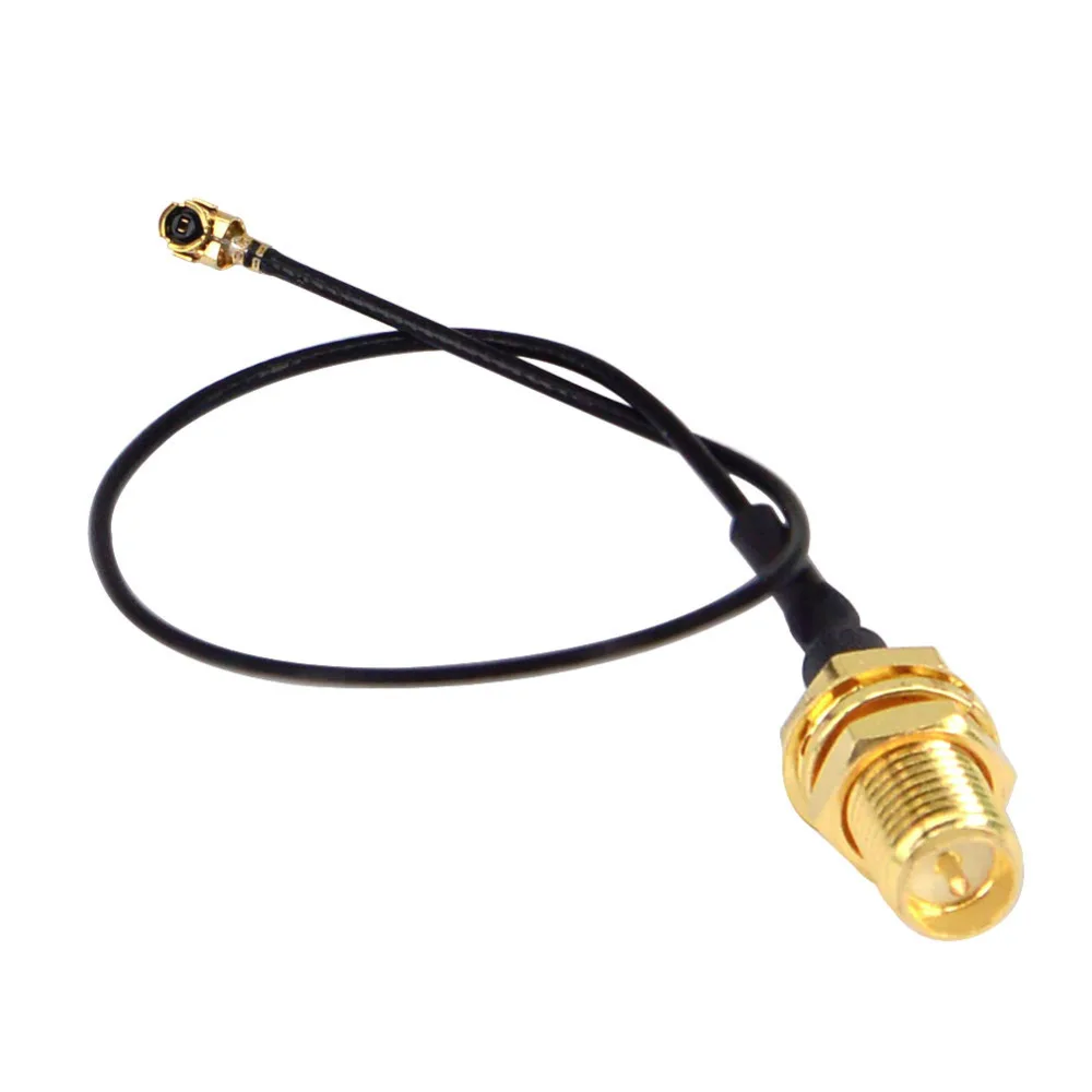 4 шт./лот 5dBi 2,4 ГГц RP-SMA мужской Wi-Fi антенна+ 2 шт. IPX для RP-SMA Jack Мужской Pin удлинитель косичка кабель 17 см