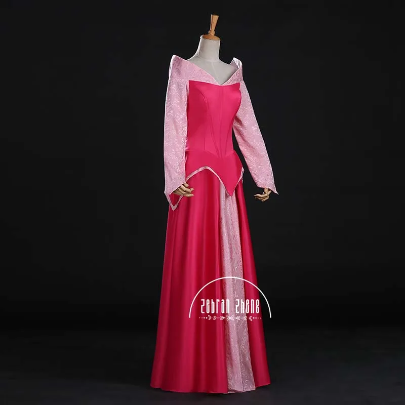 Высококачественный новейший стиль костюм принцессы Авроры для косплея взрослых