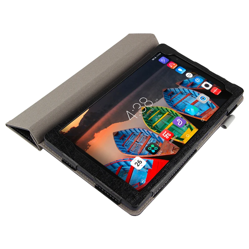Для lenovo Tab 3 8 Plus чехол Tab3 8,0 защитный смарт-чехол кожаный планшет P8 8703X TB-8703F TB-8703N PU защитный чехол