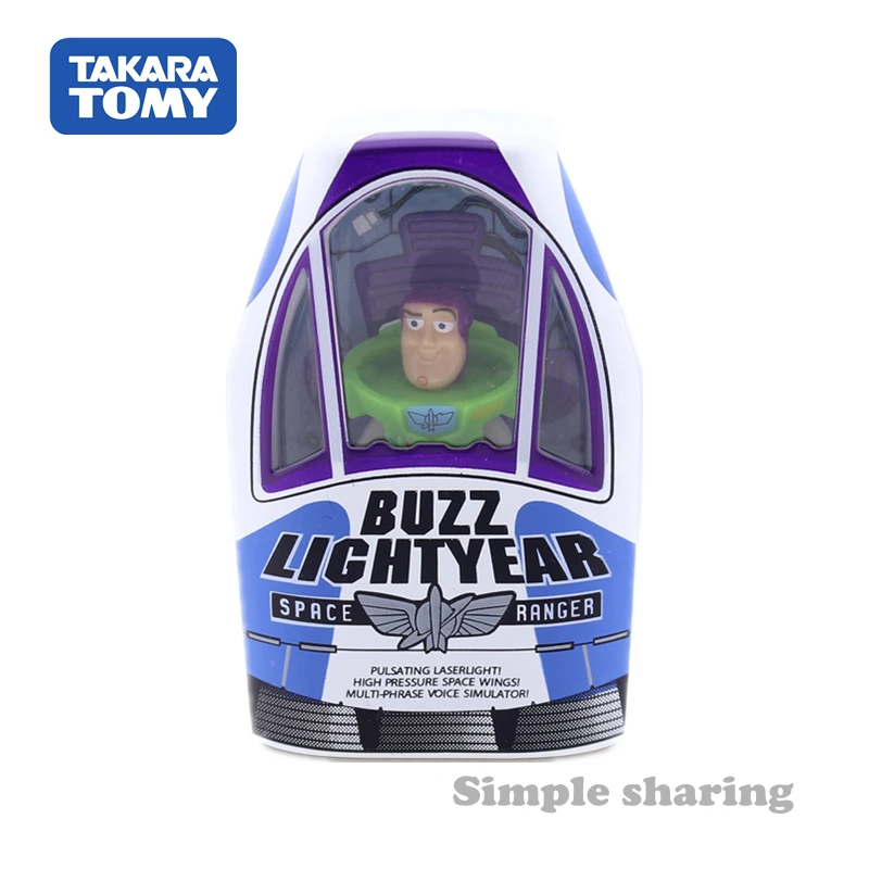 TOMICA История игрушек 01 Базз Лайтер и космический корабль Дисней Такара Томи Литые