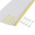 1000 шт., круглые кольца для ювелирных изделий, клейкие, розничная цена, бирка, самонаклеивающийся инструмент