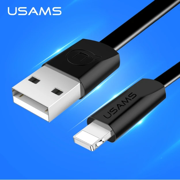 USAMS бренд 1 2 M кабель для быстрой зарядки iPhone X/iPhone 8 7 Plus 6s передача данных