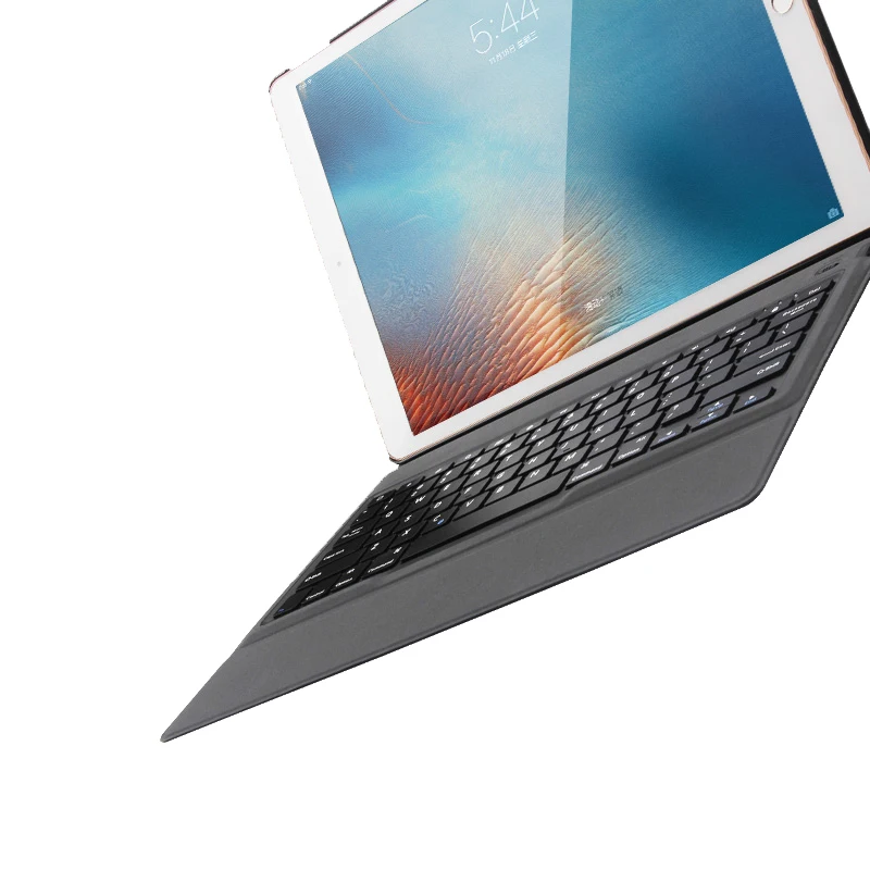 Кожаный смарт чехол с клавиатурой и подставкой для Apple iPad Pro 2017 2015 12 9 дюйма