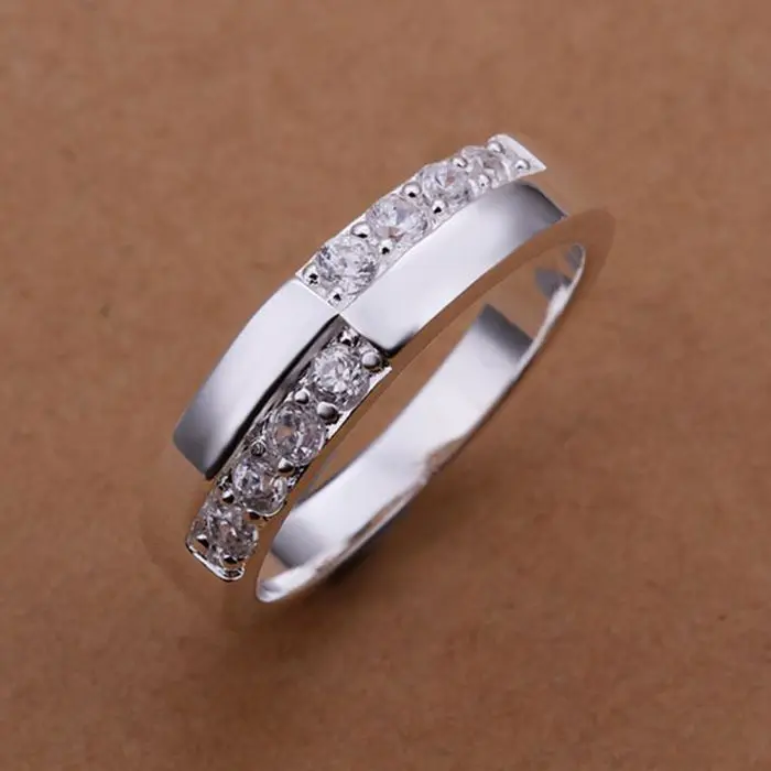 Оптовая Продажа 925 ювелирные изделия с серебряным покрытием способа кольцо/athajkoa