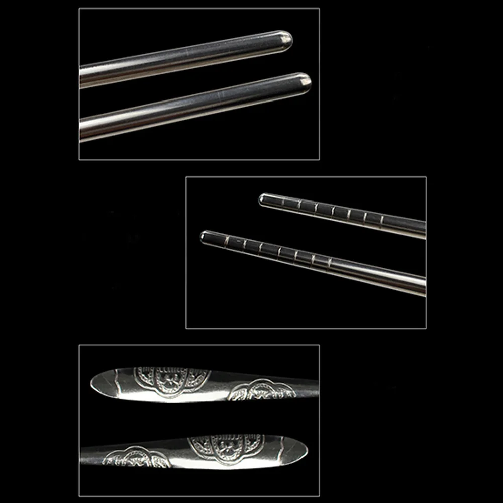 3 шт. набор палочек для еды портативная дорожная школьная вилка пикника посуда