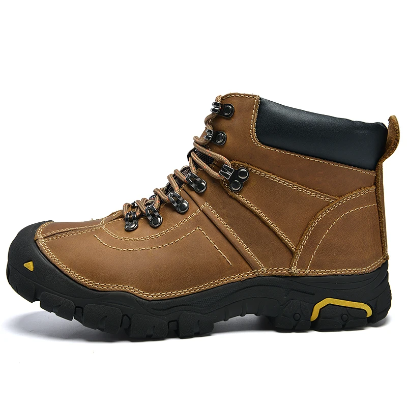 Ботинки мужские зимние из натуральной кожи на шерсти|boots boots|boots menboots snow |