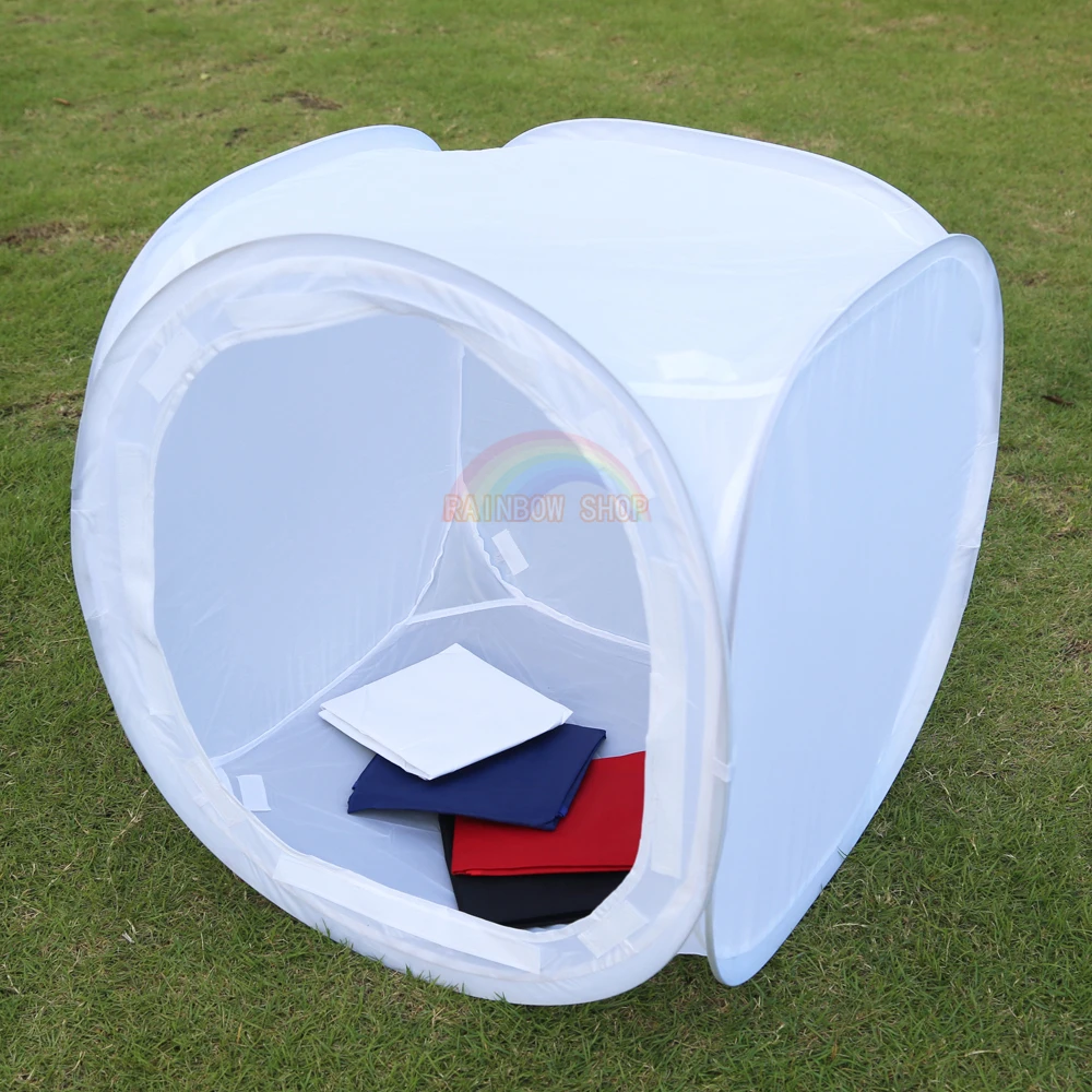 

Light tent Soft box Shooting Tent Softbox Box 40*40cm 50*50cm 60*60CM/Photo Light tent with 4 Backdrops Tracking Number