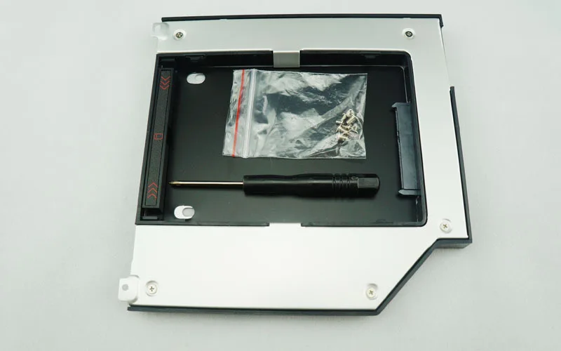 DHL 50Pcs / Lot Wholesale 2nd HDD Hard Drive Bay Caddy For Apple Macbook Pro MD313 MD314 MD311 MD322 MD318 Unibody Tray HD-003 | Компьютеры