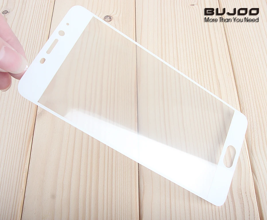 2 упаковки BUJOO Real 2.5D полное покрытие экрана протектор Закаленное стекло для Meizu M5 Note Meilan Note 5 Премиум пленка