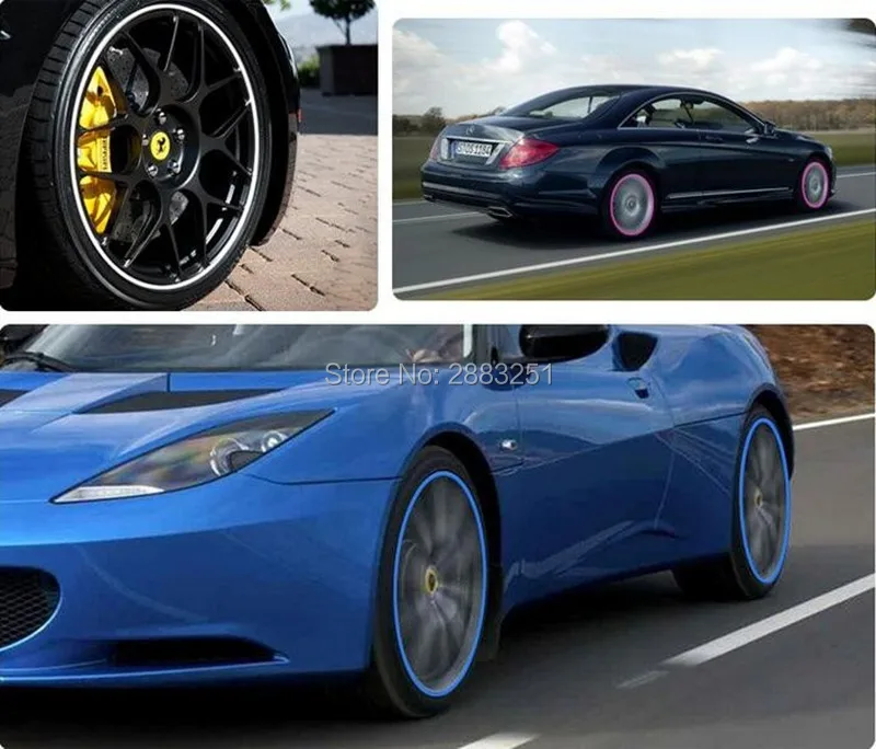 8 м Стайлинг автомобиля Наклейка на ступицу колеса Декоративная полоса для Jeep