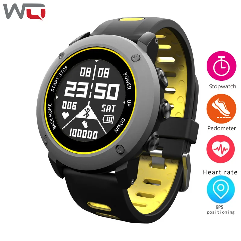 WQ UW90 Смарт часы для снорклинга GPS мужские уличные альпинизма с компасом