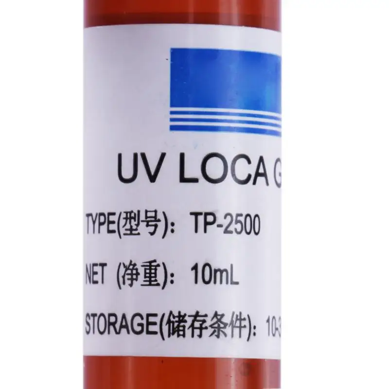 TP 2500 Loca Жидкость оптический прозрачный клей UV для ремонта Стекло телефона