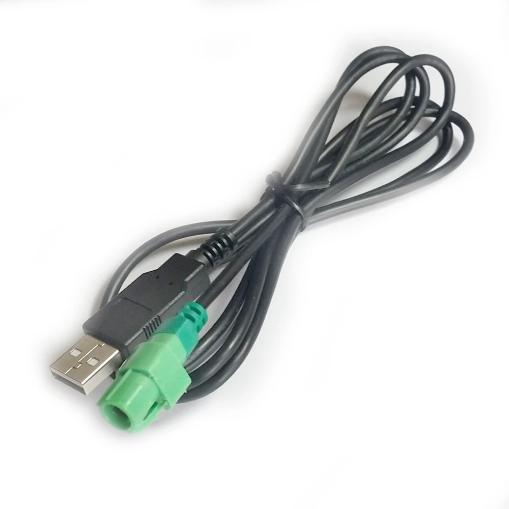 USB кабель для замены CD проигрывателя Volkswagen 4 контакта аудиокабеля VW Aux стандартный