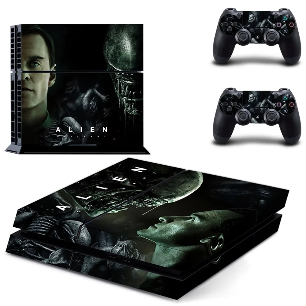 Виниловая наклейка для консоли Playstation 4 и 2 контроллеров PS4 Skin Sticker s|Наклейки| |