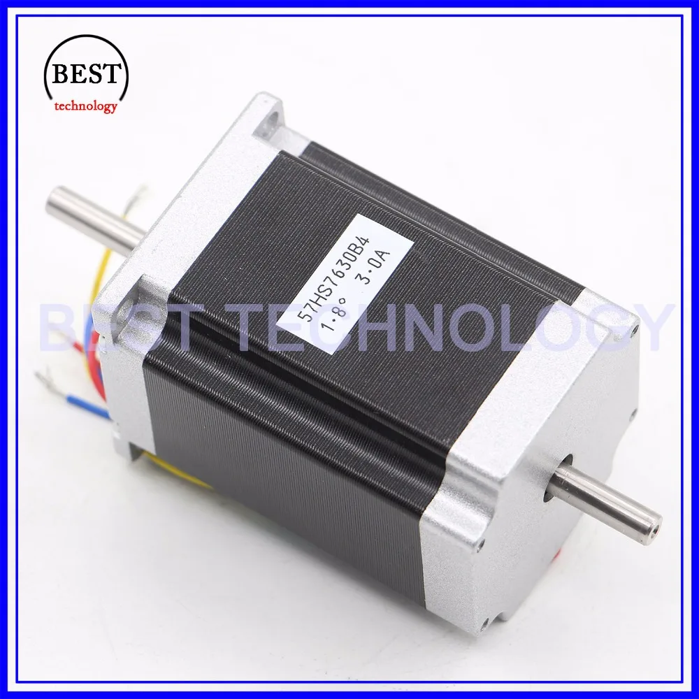 Комплект шагового двигателя Nema23 57x76 мм 3 а 6 35 нм двойной вал 256 DM542 Microstep 1 0
