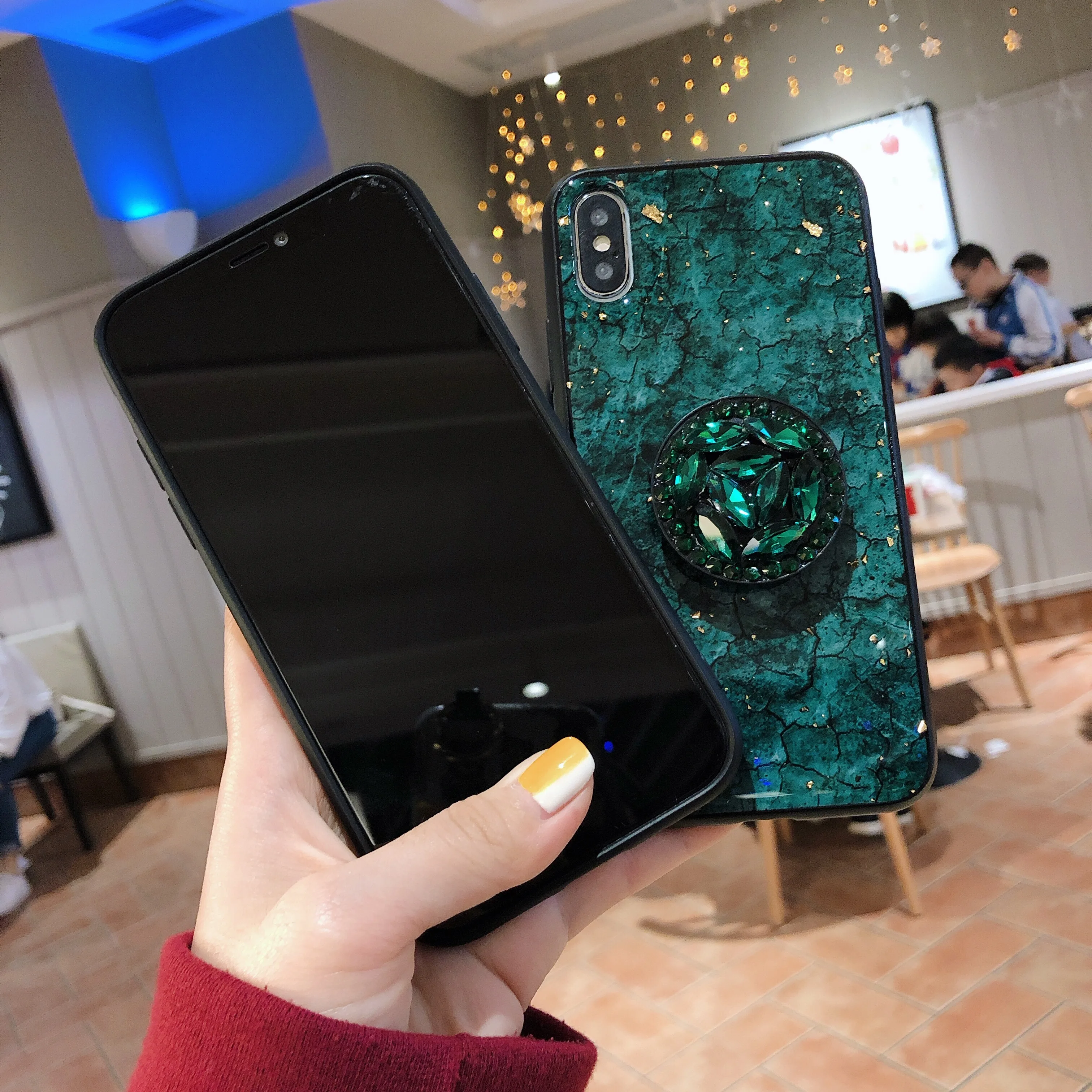 Чехол для телефона huawei P20 Lite Nova 3 3i P Smart Plus Роскошные Мрамор Обложка Блеск Коврики 20