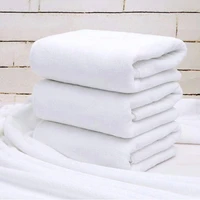 500g large spa sauna beauty salon towels bathroom big beach towel 70180cm luxury hotel white bath towel for adults