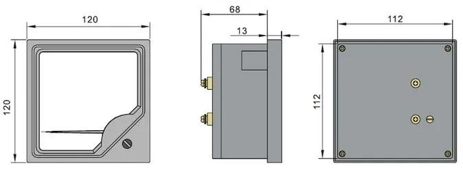 1 шт. 42L6 HZ 100V 220V 380V 45 55HZ указатель частоты|Измерители тока| |