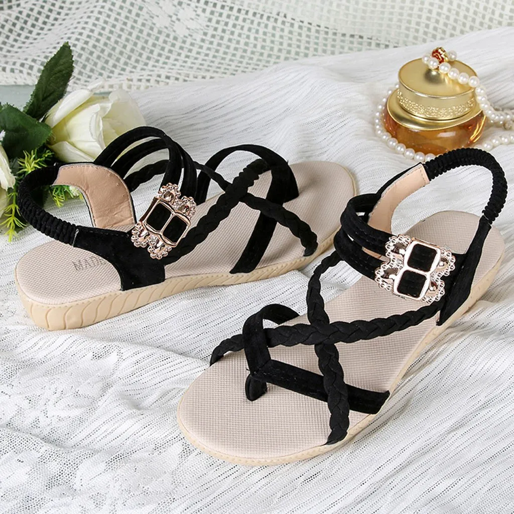 SAGACE/Модные женские Босоножки с открытым носком Студенческая обувь в римском