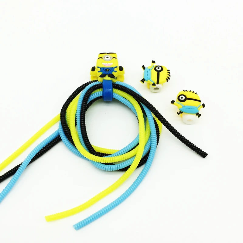 ISKAS Protection For Charging Wire Cute Cartoon Kawaii Lovely Charger Cable Data Line Cord Protector New | Электроника