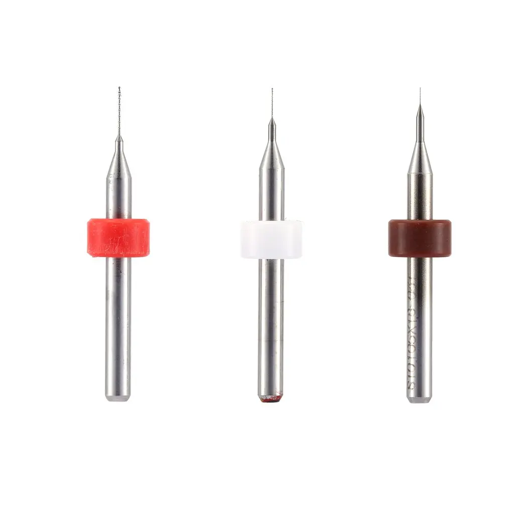 Гравировальное сверло 10 шт./компл. маленькое из твердого сплава 0 1 мм-1 мм Печатная