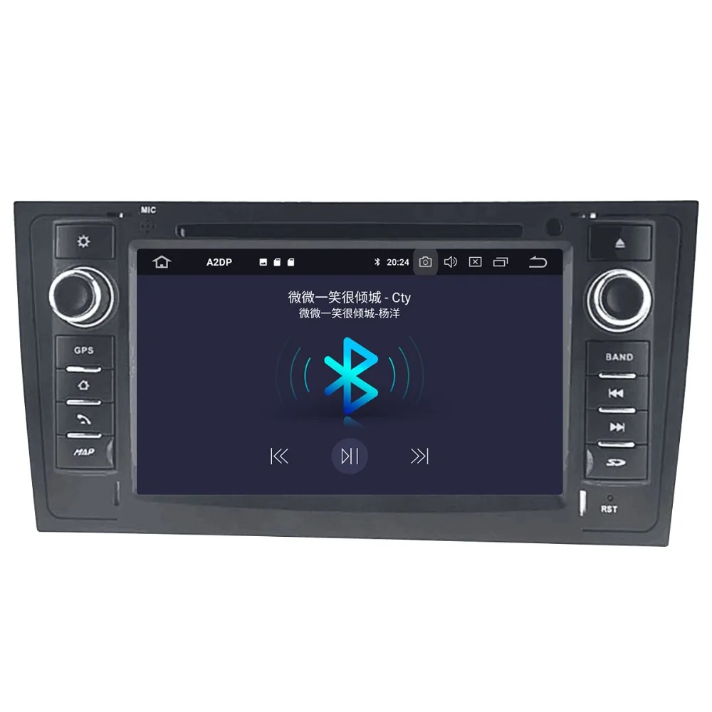 Автомобильный DVD плеер Aotsr мультимедийный видеоплеер на Android 9 0 с GPS 4 Гб + 32 ГБ 2 16