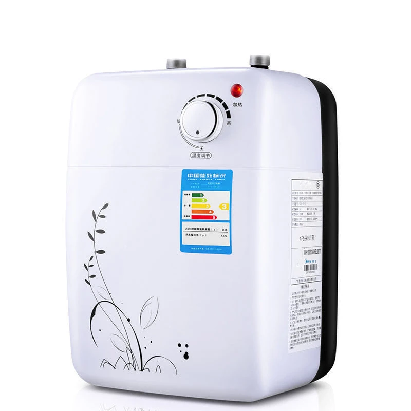 DMWD 1500W 5L Storage Type Electric Instant Water Heater Kitchen Water Calefactor Fast Heating 220V