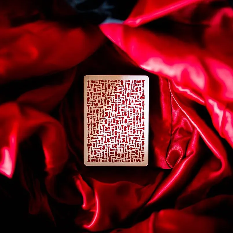 RED KNIGHTS Deck Of Playing Cards Sealed Brand New Magic Tricks Props | Игрушки и хобби